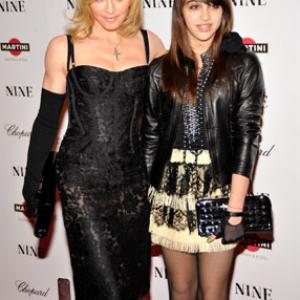 Madonna and Lourdes Leon at event of Nine 2009