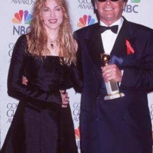 Madonna and Jack Nicholson at event of The 55th Annual Golden Globe Awards (1998)