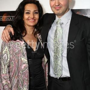 Sean Solimon and Fataneh (Solimon's mother) at 