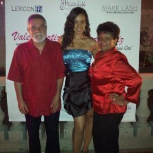 Actress Valenzia Algarin, Father Carlos Algarin & Mother Mercedes Algarin
