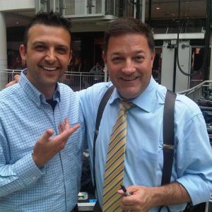 William Lucas with Kevin Frankish from Torontos very own Breakfast Television