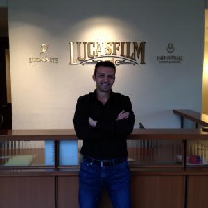 William Lucas meeting at LucasFilm