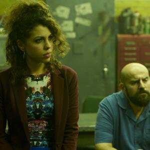 Still of Tony Cianchino and Jess Salgueiro in Orphan Black 2013