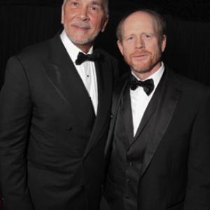 Ron Howard and Frank Langella at event of The 66th Annual Golden Globe Awards 2009