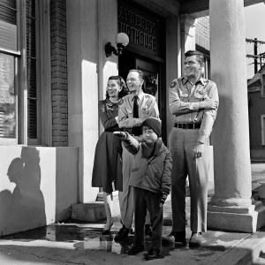 Still of Ron Howard Elinor Donahue Andy Griffith and Don Knotts in The Andy Griffith Show 1960