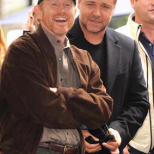 Russell Crowe and Ron Howard