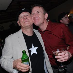 Neil Innes & Sean Connors (After Mods & Rockers 30th anniversary screening of the The Rutles Film, 