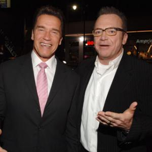 Arnold Schwarzenegger and Tom Arnold at event of The Kid amp I 2005