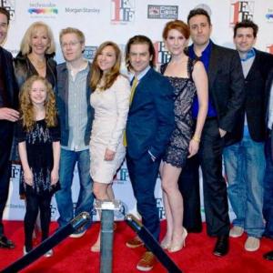 Danielle with the cast of Junction