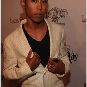 Actor Chris Blount arrives on the Red Carpet  Les Deux night club for LAUREN HILDBRANDTS CD release party 62509  West Hollywood Ca