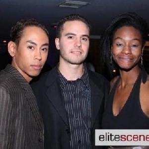 From left to right : Actor Chris Blount,Johnny Aquino and Actress Sufe Bradshaw attends an event for MTV 