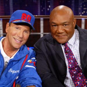 Bob Einstein and George Foreman at event of Jimmy Kimmel Live! 2003