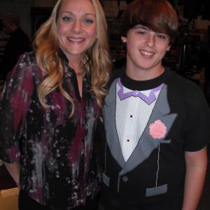 Hangin' with Nicole Sullivan after shooting Season 1 Episode 5 of Wendell & Vinnie
