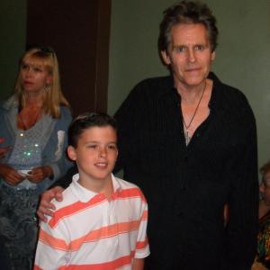 Austin with the late Jeff Conaway at th screening of David Carradines new movie