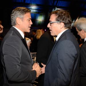 George Clooney and David O Russell