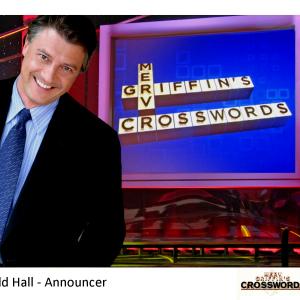 Publicity still from game show Merv Griffins Crosswords