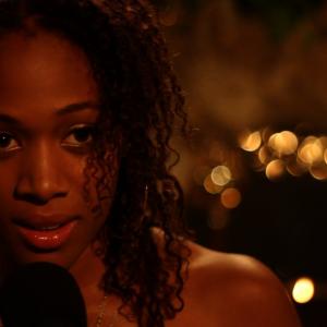 MY LAST DAY WITHOUT YOU production still of lead actress Nicole Beharie
