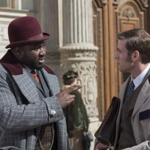 Still of Nonso Anozie and Oliver JacksonCohen in Dracula 2013