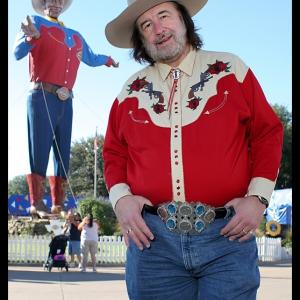 Bill Bragg the voice of BIG TEX at The State Fair Of Texas
