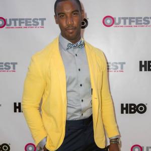 CaptionLOS ANGELES CA  JULY 10 Ernest Pierce attends the 32nd annual Outfest Los Angeles LGBT Film Festival at Orpheum Theatre on July 10 2014 in Los Angeles California