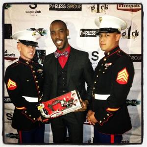 Ernest Pierce attending Hollywood Marines Toys for Tots Annual Charity Event at Sunset Gower Studios