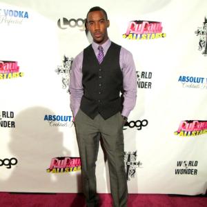 Ernest Pierce at the 2012 Rupual's DragRace All-Star Red Carpet Premiere