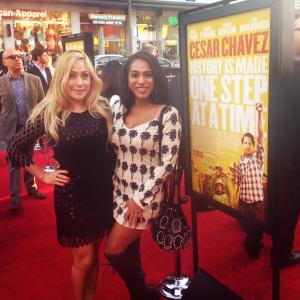 Cesar Chavez Premiere at The Chinese Theater with Blanca Cortez
