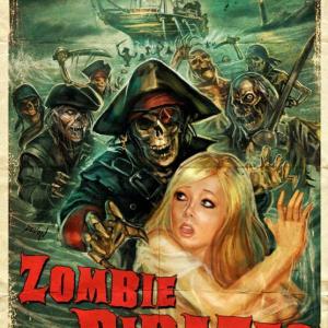 DVD cover from the film Zombie Pirates