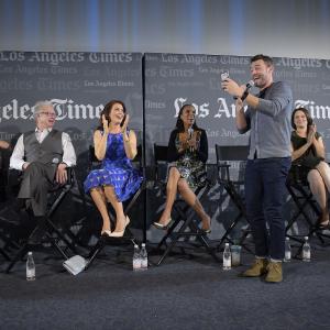 Scott Foley, Portia de Rossi, Jeff Perry, Kerry Washington, Bellamy Young, Guillermo Diaz and Katie Lowes