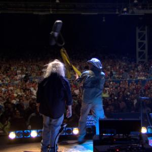 Still of David Crosby and Neil Young in CSNYDeacutejagrave Vu 2008