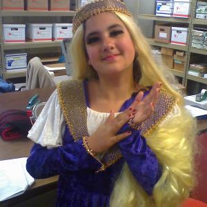 Nastasjia as Rapunzel in Mythplaced