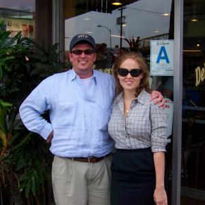 Gavin Rapp and Erika Christensen at Canters