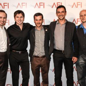 Michael Ark, Nikita Bogolyubov, Max Weissberg, Konstantin Lavys and Alek at DGA Showcase of Karaganda.
