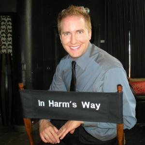 On the set of In Harms Way June 2010