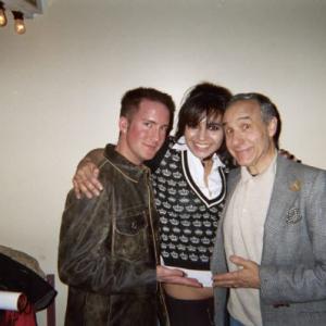 With actress Nicole Kruex and Lloyd Kaufman in 2008.