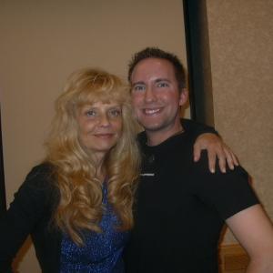 With actress Kelli Maroney at the Crypticon Horror Convention. November 2008.
