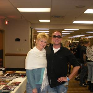 With actress Dee Wallace at Crypticon 2010