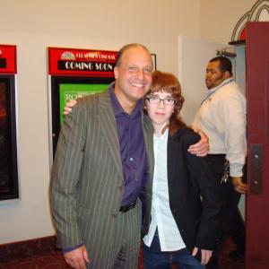 Edward Gelbinovich and producer Morris S Levy at the Harold premiere in NYC on April 30th 2008