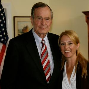 President George HW Bush  Makeup Paula Dion
