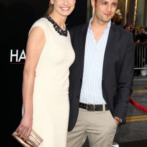 Yvonne Strahovski & Gianluigi Carelli at the Hangover 2 Premiere Hollywood.