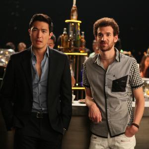 Still of Sean Gallagher and Daniel Henney from Shanghai Calling