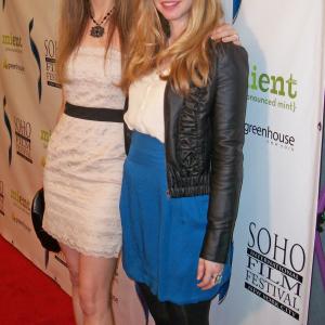 Kelsey OBrien and Lisa Peart at The Soho International Film Festival 2011