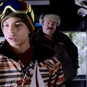 Still of Marcus Scribner and John Maholm in Blackish and Martin Luther sKiing Day
