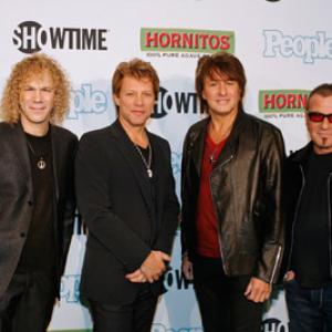 Jon Bon Jovi David Bryan Richie Sambora and Tico Torres at event of Bon Jovi When We Were Beautiful 2009