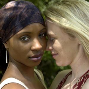 Rebecca Lowman and Shanola Hampton in The Mostly Unfabulous Social Life of Ethan Green 2005