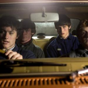 Still of Diarmuid Noyes Matthew McElhinney Mark Ryder and Conor MacNeill in Five Minutes of Heaven