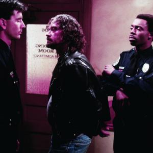Still of Matt McCoy and Michael Winslow in Police Academy 6: City Under Siege (1989)