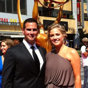Stacey Tookey and Gene Gabriel at 2011 Creative Arts Emmys