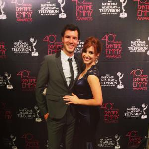40th Annual Daytime Emmy Awards Curtis Peoples, Tara Perry