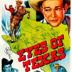 Roy Rogers Andy Devine and Lynne Roberts in Eyes of Texas 1948